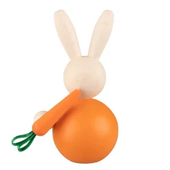 Pääsiäinen^Aarikka koriste Jänö oranssi