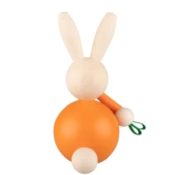 Pääsiäinen^Aarikka koriste Jänö oranssi