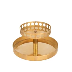 Lyhdyt Ja Kynttilänjalat^Aarikka Kultatuikku kynttilänjalka messinki