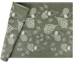 Kylpyhuone- Ja Saunatekstiilit|Kylpyhuone- Ja Saunatekstiilit^Aarikka Laudeliina Tonttu vihreä