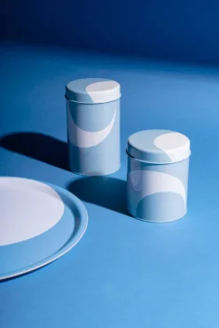 Ruoansäilytys Ja Järjestys^Aarikka peltipurkki M tuliainen sininen