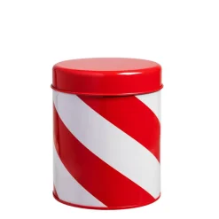 Ruoansäilytys Ja Järjestys^Aarikka peltipurkki Riemuraita S punainen