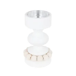 Lyhdyt Ja Kynttilänjalat^Aarikka Prinssi kynttilänjalka valkoinen