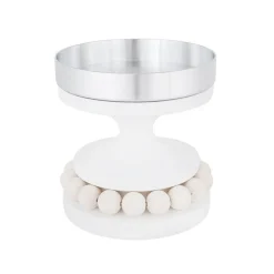 Lyhdyt Ja Kynttilänjalat^Aarikka Ruustinna kynttilänjalka valkoinen