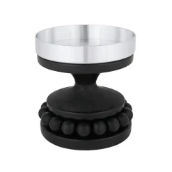 Lyhdyt Ja Kynttilänjalat^Aarikka Ruustinna kynttilänjalka musta