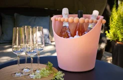 Saunatarvikkeet^Aarikka Saunakiulu Nuppu pinkki