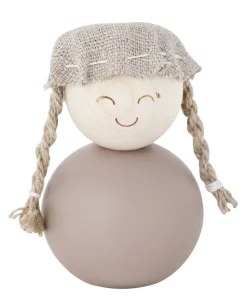 Koriste-Esineet^Aarikka Saunatyttö villanruskea