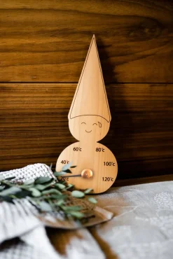 Saunatarvikkeet^Aarikka Tonttu saunamittari lämpökäsitelty puu