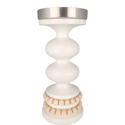 Lyhdyt Ja Kynttilänjalat^Aarikka Tsaaritar kynttilänjalka luonnonvalkoinen