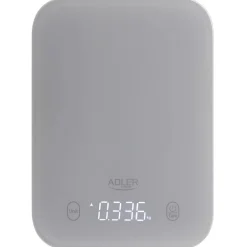Keittiötarvikkeet^Adler keittiövaaka harmaa
