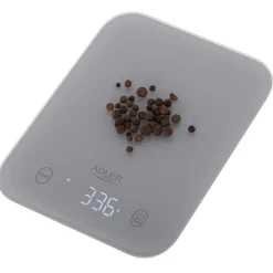 Keittiötarvikkeet^Adler keittiövaaka harmaa