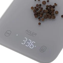 Keittiötarvikkeet^Adler keittiövaaka harmaa