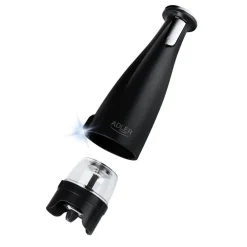 Keittiötarvikkeet^Adler suola- ja pippurimylly elektroninen musta