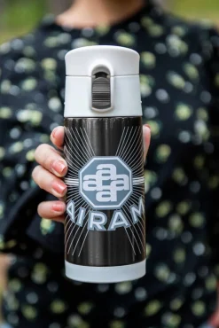 Juoma- Ja Baaritarvikkeet^Airam Klassikko teräsmuki 0,35 L musta