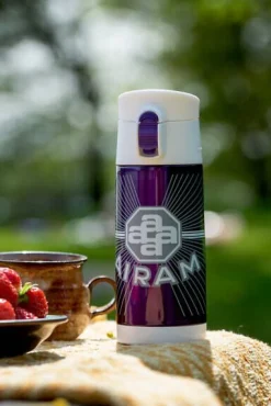 Juoma- Ja Baaritarvikkeet^Airam teräsmuki Klassikko 0,35 l violetti