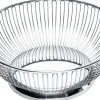 Tarjoilu^Alessi Pyöreä teräslankakori