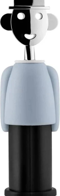 Juoma- Ja Baaritarvikkeet^Alessi viinipullonavaaja Alessandro M. siniharmaa