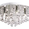 Sisustusvalaisimet^ Aneta Lighting kattoplafondi Madelene 50 cm 5-os kromi