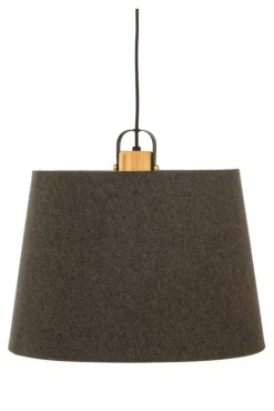 Sisustusvalaisimet^ Aneta Lighting kattovalaisin Geilo 45 musta/harmaa/puu