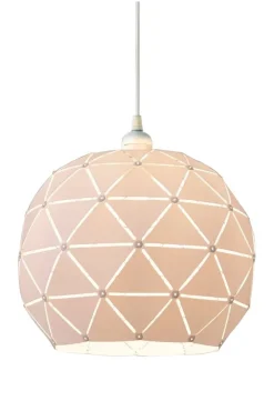 Sisustusvalaisimet^ Aneta Lighting kattovalaisin Lattice 30 cm valkoinen