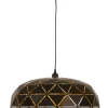 Sisustusvalaisimet^ Aneta Lighting kattovalaisin Lattice 50 cm musta