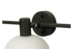 Kosteantilanvalaisimet^ Aneta Lighting kylpyhuoneen seinävalaisin Elba 3-osainen mus