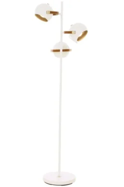 Sisustusvalaisimet^ Aneta Lighting lattiavalaisin Bow 3-os. valkoinen