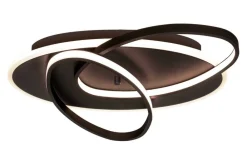 Sisustusvalaisimet^ Aneta Lighting LED-plafondi Legato musta