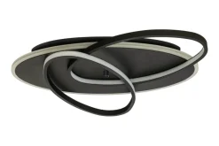 Sisustusvalaisimet^ Aneta Lighting LED-plafondi Legato musta