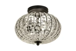 Sisustusvalaisimet^ Aneta Lighting plafondi Edda musta