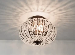 Sisustusvalaisimet^ Aneta Lighting plafondi Edda musta