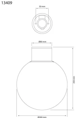 Ulkovalaisimet^ Aneta Lighting plafondi ulkovalaisin Saltvik musta/valkoinen