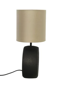 Sisustusvalaisimet^ Aneta Lighting pöytävalaisin Ellipse musta/beige