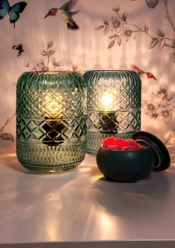 Sisustusvalaisimet^ Aneta Lighting pöytävalaisin Minna vihreä