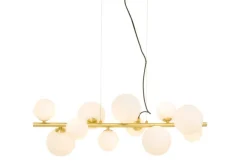 Sisustusvalaisimet^ Aneta Lighting riippuvalaisin Molekyl 11-os. mattamessinki