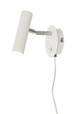 Sisustusvalaisimet^ Aneta Lighting seinävalaisin Artic LED valkoinen/kromi