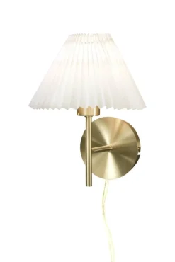 Sisustusvalaisimet^ Aneta Lighting seinävalaisin Ester mattamessinki