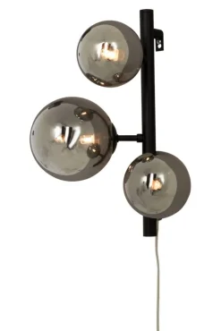 Sisustusvalaisimet^ Aneta Lighting seinävalaisin Molekyl musta