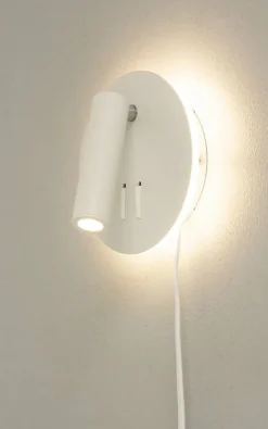 Sisustusvalaisimet^ Aneta Lighting seinävalaisin Ace LED valkoinen