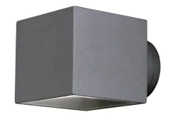 Ulkovalaisimet^ Aneta Lighting ulkoseinävalaisin Ekerum harmaa kantikas