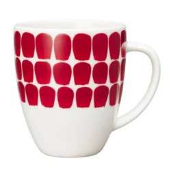 Astiat^Arabia 24h Tuokio muki 0,34 L puna/valkoinen