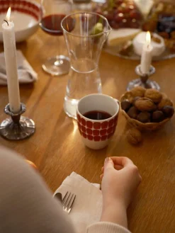 Astiat^Arabia 24h Tuokio muki 0,34 L puna/valkoinen