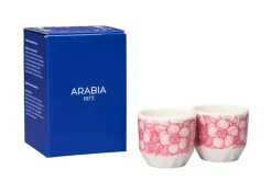 Tarjoilu^Arabia Huvila munakuppi 4 cl 2 kpl