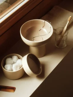 Ruoansäilytys Ja Järjestys^Arabia kannellinen rasia Kirnu 11x10 cm beige