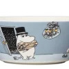 Astiat^Moomin Arabia Muumi kulho 15 cm Muumipappa harmaa