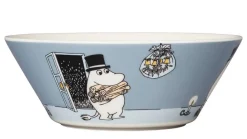 Astiat^Moomin Arabia Muumi kulho 15 cm Muumipappa harmaa