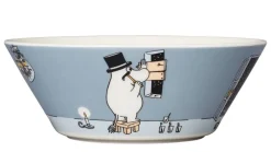 Astiat^Moomin Arabia Muumi kulho 15 cm Muumipappa harmaa