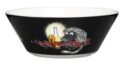 Astiat^Moomin Arabia Muumi Kulho Esi-isä 15 cm musta
