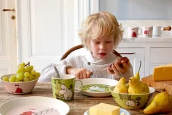 Astiat^Moomin Arabia Muumi Kulho Muumipeikko nurmenvihreä 15 cm