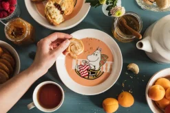 Astiat^Moomin Arabia Muumi lautanen 19 cm Muumimamma marmeladi